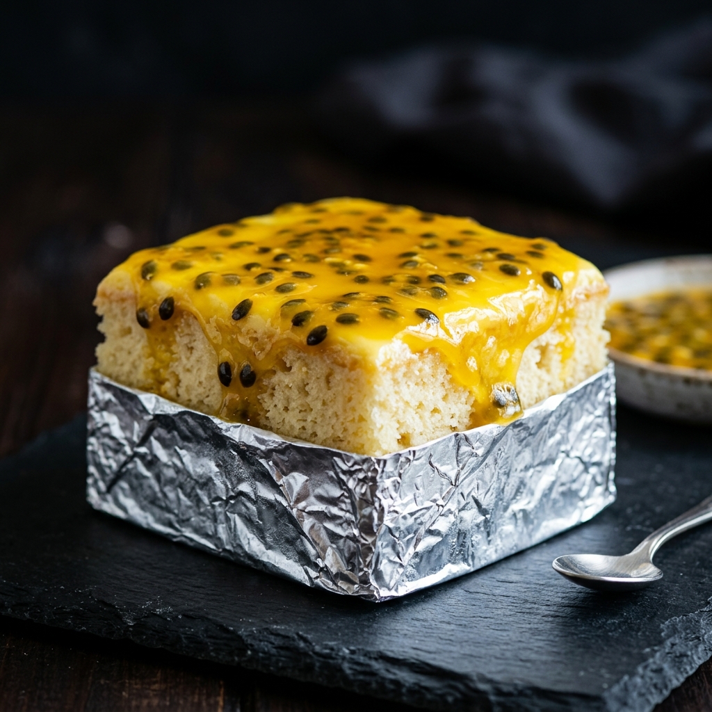 Bolo Gelado de Maracujá